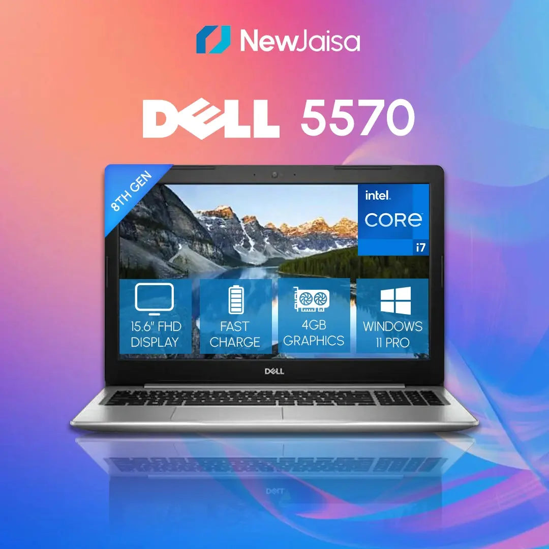 Dell Inspiron Laptop | 5570 | Intel i7-8th Gen | 15.6&